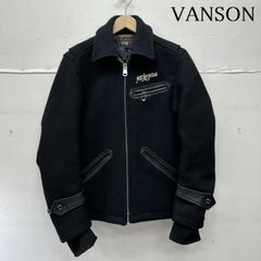 TATRAS×VANSON☆コラボライダースジャケット☆ジャージ素材☆USA製