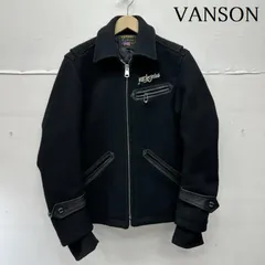 ヴァンソン メルトン ウール ライダース ジャケット 78564E 41 メンズ M ISItems【USED】【古着】【中古】50151630のサムネイル