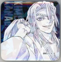 【中古】バッジ・ピンズ 宇髄天元(名前なし) 「鬼滅の刃 オーケストラコンサート ～鬼滅の奏～ 柱稽古編 / 鬼滅の宴 -柱稽古編- 原画グリッター缶バッジ」