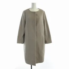 ロッソ ROSSO アーバンリサーチ ノーカラーコート ミドル F ライトグレー /RO