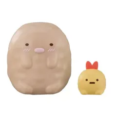 【中古】トレーディングフィギュア とんかつ＆えびふらいのしっぽ 「カプキャラ すみっコぐらし3」