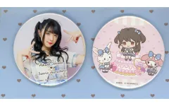 【中古】バッジ・ピンズ 進藤あまね×サンリオキャラクターズ BIG缶バッジ2種セット Birthday ver. 「進藤あまねバースデーイベント『あまいめろでぃぱーてぃー♪』」