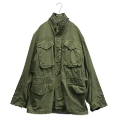 US ARMY(アメリカ軍) 60～70's M-65 2nd model Field Jacket 60年～70年代 フィールド ジャケット 表記消(M程度) カーキ 60年代 ヴィンテージ ミリタリー アルミジップ