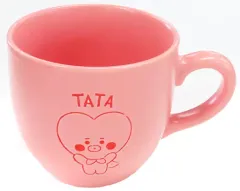 【中古】マグカップ・湯のみ TATA(ブイ) マグカップ 「BT21×ローソン」