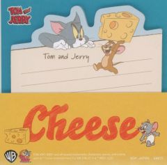 [중고] 노트 메모장 톰 & 제리 & 태피 / 스티커 메모 문구 [이치 반 쿠지 톰과 제리 85th Anniversary] K상