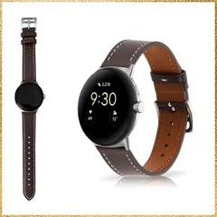 ☆彡送料無料でお届け☆彡 [LuFiYa] レザーバンド For Google Pixel Watch 4/3 41mm対応 時計バンド 本革バンド 交換ベルト 腕時計バンド ストラップ Google Pixel Watch 4/3/2/1 41mm 用 (カ