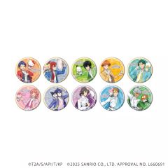 [중고] 배지·빈즈 전 10종 세트 [홀로그램 캔 배지 KING OF PRISM-Your Endless Call-×산리오 캐릭터즈 01. 콜라보레이션 일러스트]