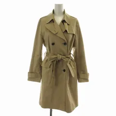 ロッソ ROSSO アーバンリサーチ トレンチコート スプリング ダブル ロング リボンベルト M ベージュ /NW41 ■MA