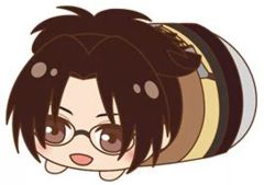 [Used] Plush mascot/plush badge Hange Zoë"Attack Titan Mochi Kororin"