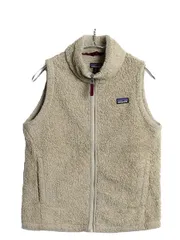 【お得なクーポン配布中!】 パタゴニア ロスガトス ベスト ガールズ XL レディース XS 程 16年製 ハイ パイル フリース ボア 重ね着 フルジップ アウトドア ハイネック