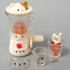 【中古】トレーディングフィギュア 7.にゃんこミキサーセット 「にゃんこキッチン にゃんこ家電 ミケ猫バージョン」