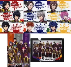 【中古】クリアファイル 全5種セット A4オリジナルクリアファイル 「ヒプノシスマイク -Division Rap Battle-×ココス」 対象メニュー注文特典 第4弾