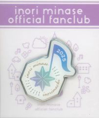 水瀬いのり いのりまち ファンクラブ限定 継続特典 ピンバッジ - メルカリ