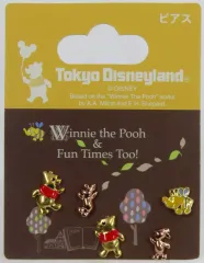 【中古】アクセサリー(非金属) プーさん＆ピグレット ピアス 「くまのプーさん」 東京ディズニーランド限定