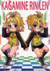 【中古】同人アクセサリー・小物系 【ボーカロイド】A4クリアファイル 鏡音リン＆鏡音レン(夕華ののこ) /コロコロうどん