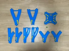 【112】プラレール　レール　分岐　Y字　分岐　単線　複線　
ターンアウト　8の字　ポイント