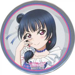 【中古】バッジ・ピンズ 津島善子 丸型缶バッジ 「ラブライブ!サンシャイン!! Aqours 5th Anniversary LoveLive!～LET’S GO WONDER TRIP～」 ガチャガチャ景品