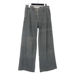 クリッツィア KRIZIA KRIZIA JEANS ワイドデニム パンツ ジーンズ ストレート IT42 インディゴ
