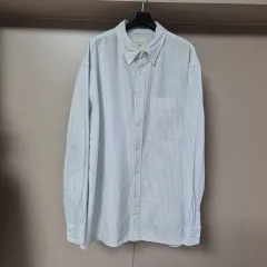 ユニクロ JW Anderson メンズ ストライプ オックスフォード シャツ