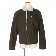 リーバイス Levi's Gジャン ボアジャケット コーデュロイ S 茶 ブラウン CW-2118