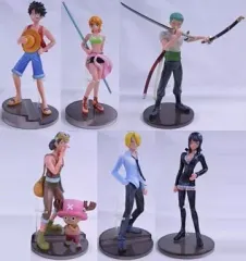 【中古】食玩 トレーディングフィギュア ノーマル6種セット 「ワンピーススタイリング」