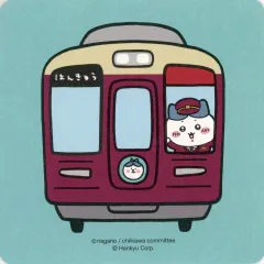 中古】コースター ハチワレ コースター 「ちいかわ×阪急電車 CHIIKAWA