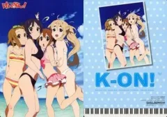 【中古】下敷き [単品] 唯＆澪＆律＆紬(水着) B5下敷き ｢けいおん! B5下敷きセット｣ 