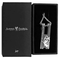 【中古】銀製品・指輪・アクセサリー(キャラクター) 七影蝶 ネックレス 2019モデル 「Summer Pockets」 C97グッズ