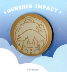 【中古】バッジ・ピンズ 楓原万葉 雨中嬉楽シリーズ 鏡面バッジ 「原神」