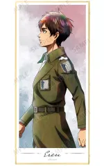 【中古】紙製品 A.エレン・イェーガー 「進撃の巨人 描き下ろし 冬の歩みver. トレーディングスタンド付き色紙」