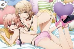 [중고] 다키마 쿠라 커버 · 시트 유이가하마 유이 & 잇시키 이로하 베개 커버 [역시 내 청춘 러브 쌀은 잘못되어있다. 완]