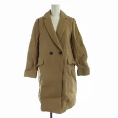 ジャーナルスタンダード レリューム JOURNAL STANDARD relume チェスターコート ロング ダブル 裏地チェック ベージュ /RO