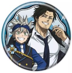 【中古】バッジ・ビンズ アスタ＆ヤミ・スケヒロ 「ブラッククローバー 缶バッジ 20.マリンver. 描き下ろしイラスト」