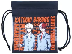 【中古】バッグ(キャラクター) 爆豪＆轟 巾着 「僕のヒーローアカデミア in J-WORLD TOKYO」 VS仮想敵 A賞