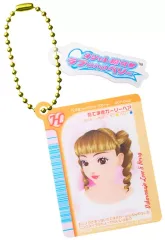 【中古】食玩 キーホルダー 10.たてまきガーリーヘア 「オシャレ魔女 ラブ and ベリー ミラーチャーム＆グミ」