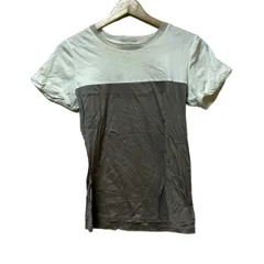 LANVIN en Bleu(ランバンオンブルー) 半袖カットソー サイズ38 M レディース - グレーベージュ×アイボリー クルーネック/レース/リボン