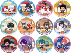 【中古】バッジ・ピンズ 全12種セット 「銀魂×サンリオキャラクターズ POP UP STORE 缶バッジ 02/(コラボイラスト/ミニキャラ)」