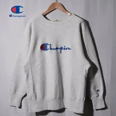 90s USA製 チャンピオン Champion リバースウィーブ REVERSE WEAVE スウェット M グレー ロゴ刺繍 雰囲気系 フェード ヴィンテージ Vintage ストリート アメカジ 古着 R501