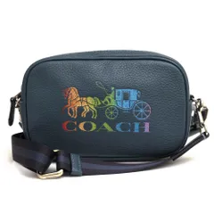 コーチ／COACH バッグ ショルダーバッグ 鞄 レディース 女性 女性用レザー 革 本革  78131 Jes Convertible Belt Bag With Rainbow Horse and Carriage レインボー ホース アンド キャリッジ 