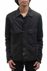 ディーゼル／DIESEL ブルゾン ジャケット JKT アウター メンズ 男性 男性用レザー 革 本革 ブラック 黒  ヴィンテージ加工