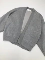 AZUL BY MOUSSY アズールバイマウジー 長袖 セーターショートカーディガン カーディガン sizeS/グレー ◇■レディース