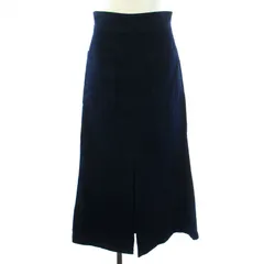 ガリャルダガランテ GALLARDAGALANTE 21SS コットンストレッチマーメイドスカート ロング スリット 1 S 紺 ネイビー GGZ1021201A0004 /TK