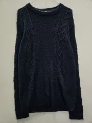 UNIQLO ユニクロ カジュアル ケーブル ニット XL