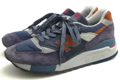 ニューバランス／NEW BALANCE シューズ スニーカー 靴 ローカット メンズ 男性 男性用 ナイロン レザー 革 本革 ライトブルー 水色  M998DSNG ABZORB