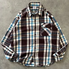 80s〜90s Prentiss outdoors heavy flannel shirt プレンティス ヘビネル