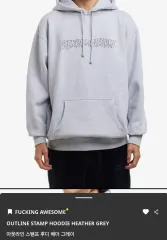 ファーキングパーカグレー m