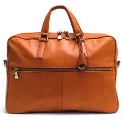 アニアリ／aniary バッグ ブリーフケース ビジネスバッグ 鞄 ビジネス メンズ 男性 男性用 レザー 革 本革 ブラウン 茶  01-01006 AL Brief 迷彩・カモフラージュ柄