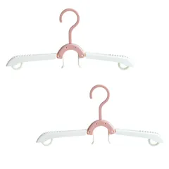 [ジーティアモ] 折りたたみ ハンガー トラベルハンガー 携帯 折り畳み式 便利グッズ 携帯用 持ち運び 洗濯 便利 軽量 (ピンク) [ピンク]