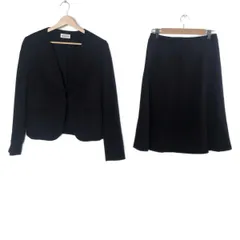 PLS+T(PLST)(プラステ) スカートスーツ レディース - ダークネイビー ジャケットL/スカートM