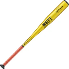 zett(ゼット) チュウガク硬式アルミ ゼットパワー 野球ソフトチュウガクコシキアルミ (bat21684-5301)26SS、イエローゴールド